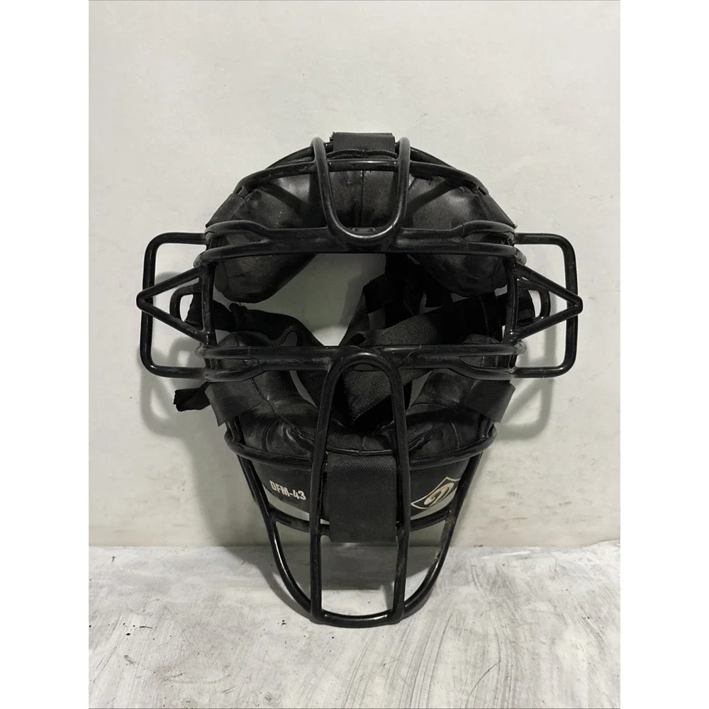 Diamond DFM-43 Baseball, Softball Or Umpire Adult Teen Catchers Face Mask Black
